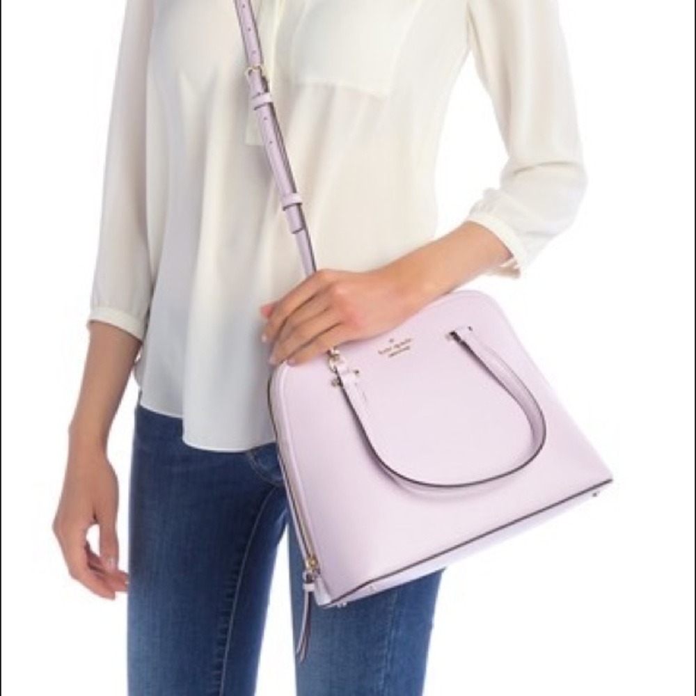 Kate Spade large dome purse - light pink